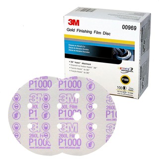 Combo 10 Tờ Giấy Nhám Đánh Bóng P1000 3M- 260l 6in