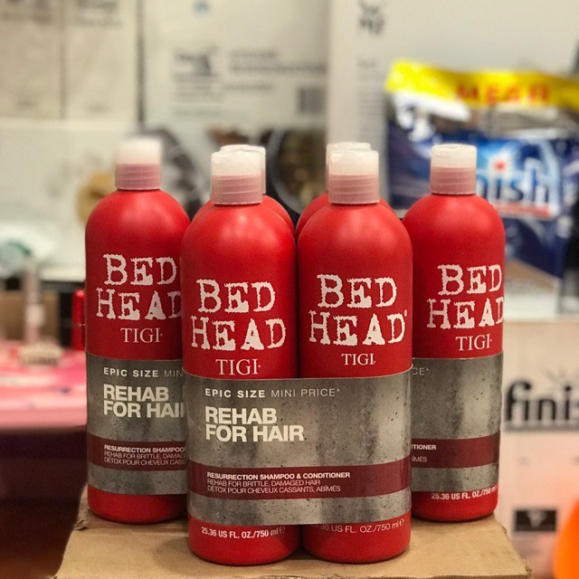 [ HÀNG CHÍNH HÃNG ] DẦU GỘI TIGI ĐỎ 750ml phục hồi tóc hư tổn | BigBuy360 - bigbuy360.vn