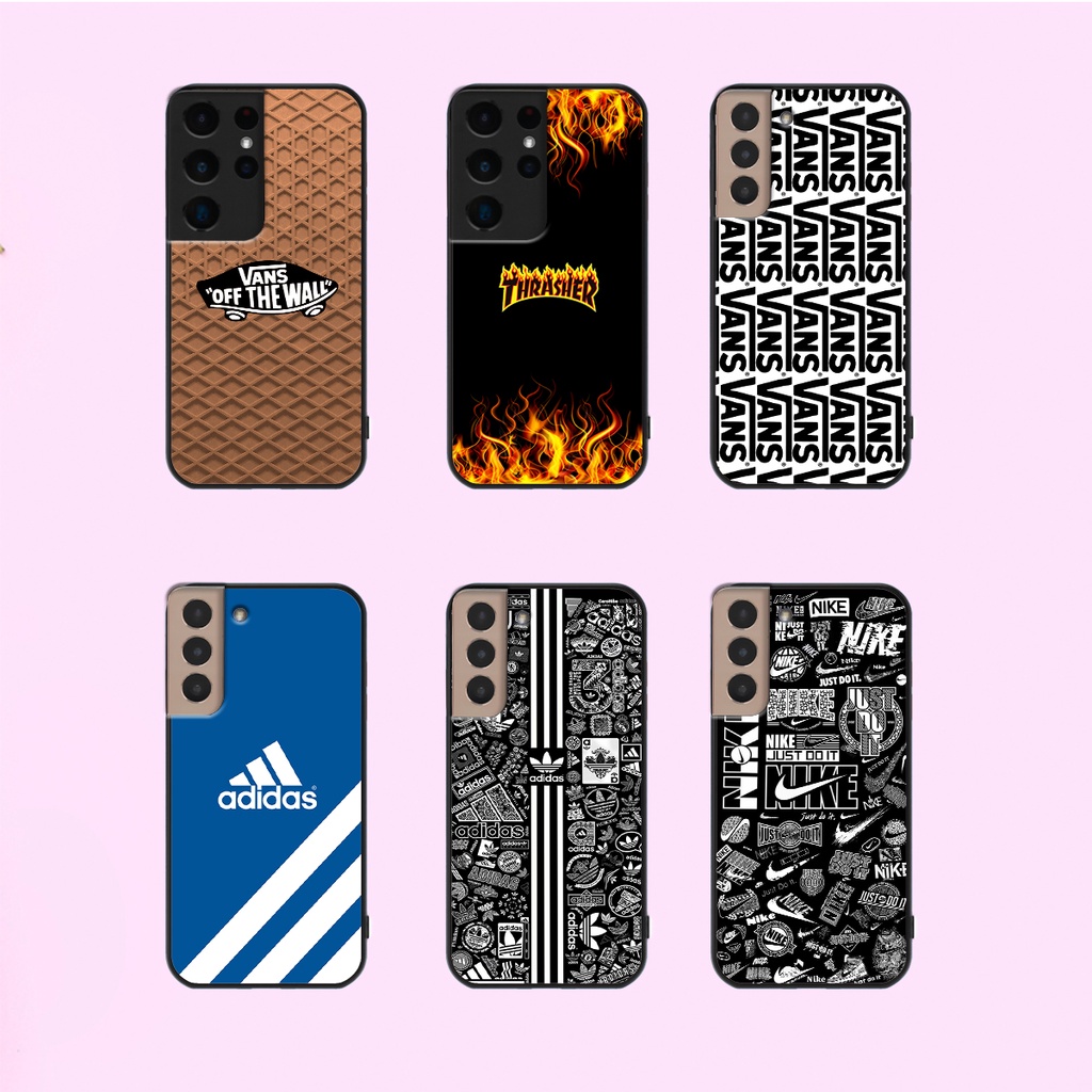 Ốp lưng Samsung S21 - S21 FE - S21 Plus - S21+ / S21 Ultra in hình vans, nike, adidas,thrasher đơn giản, cá tính