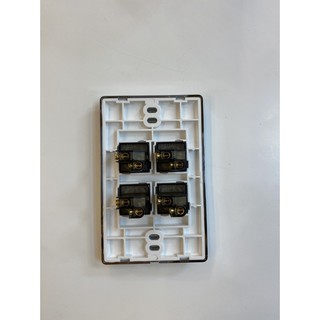 Mặt 4,5,6 công tắc âm tường Lioa