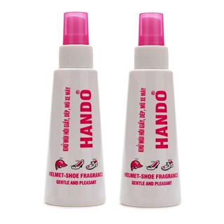 Bộ 2 Chai xịt khử mùi giày dép, mũ bảo hiểm 120ml