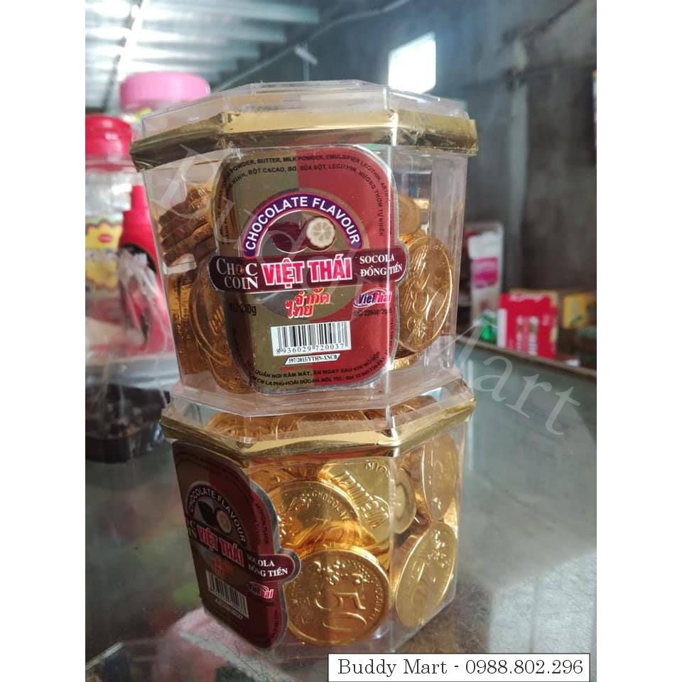 ⛅Socola Đồng Tiền - Ôtô Việt Thái 360gram ( Buddy Mart )