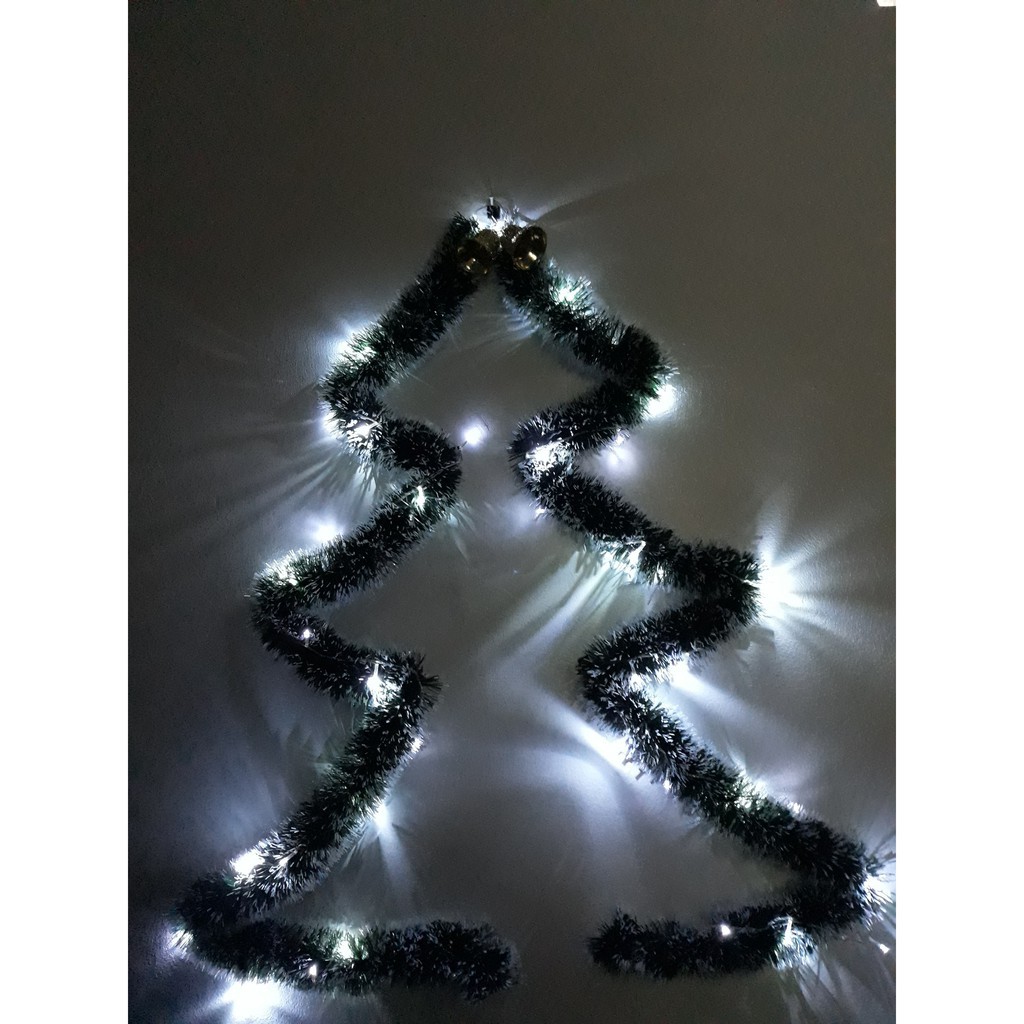Dây chồn cây thông trang trí Noel dài 1m80