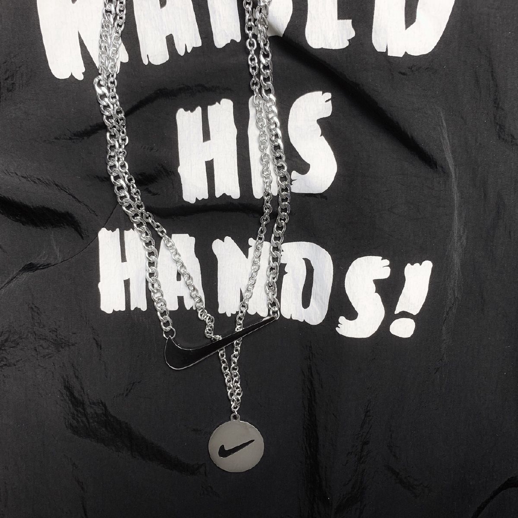 Dây chuyền thời trang mặt tròn phong cách hip hop cá tính