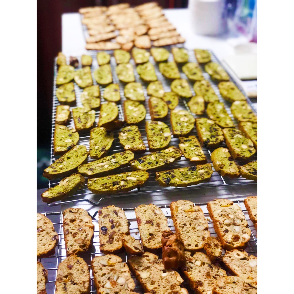 Bánh BISCOTTI Healthy 100%, dành cho người giảm cân, ăn kiêng, thay thế bữa ăn vặt, ăn phụ, ít Calories, giàu Protein.