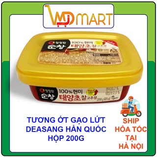 Tương ớt Hàn quốc gạo lứt DEASANG hộp 200g 찰 고추장