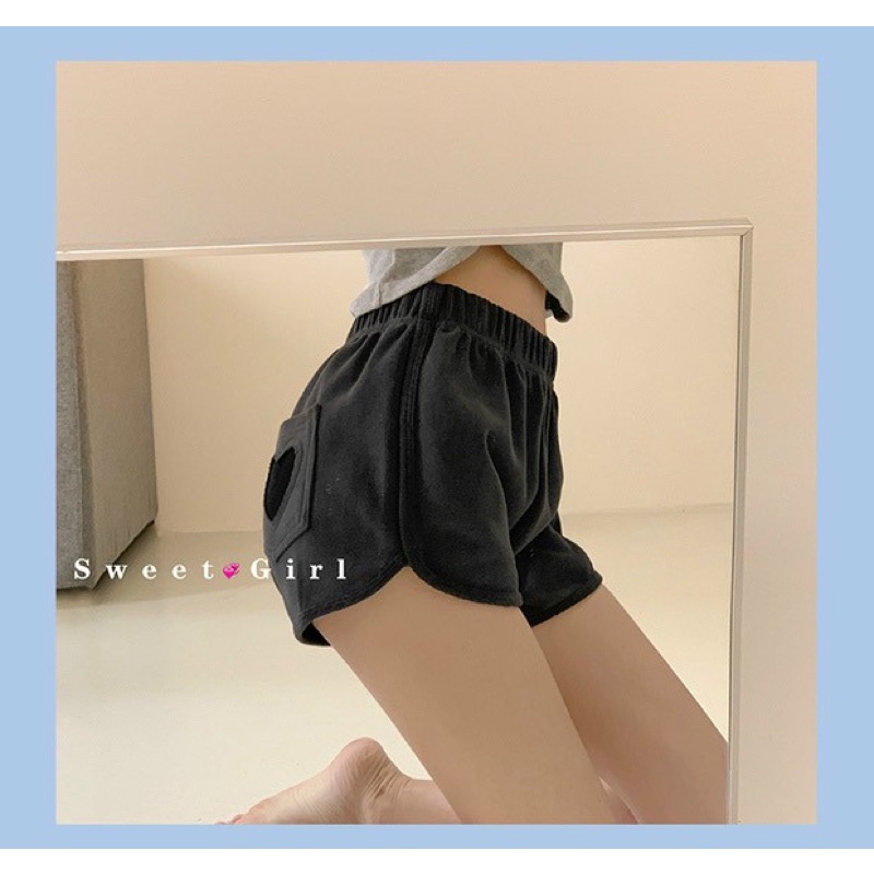 Quần đùi nữ tim sau mông , quần đùi mặc ở nhà 4 màu siêu xinh | BigBuy360 - bigbuy360.vn