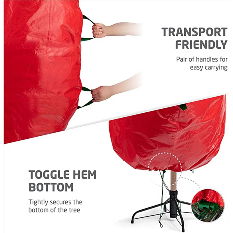 Túi Đựng Đồ Hình Cây Thông Giáng Sinh Có Thể Gấp Gọn Tiện Lợi