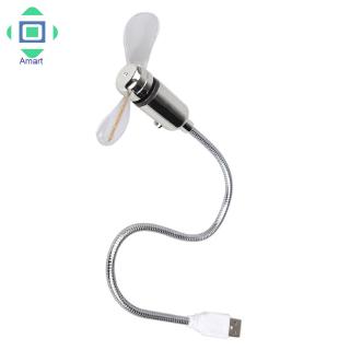 Quạt mini cổng USB có đèn Led phát sáng độc đáo
