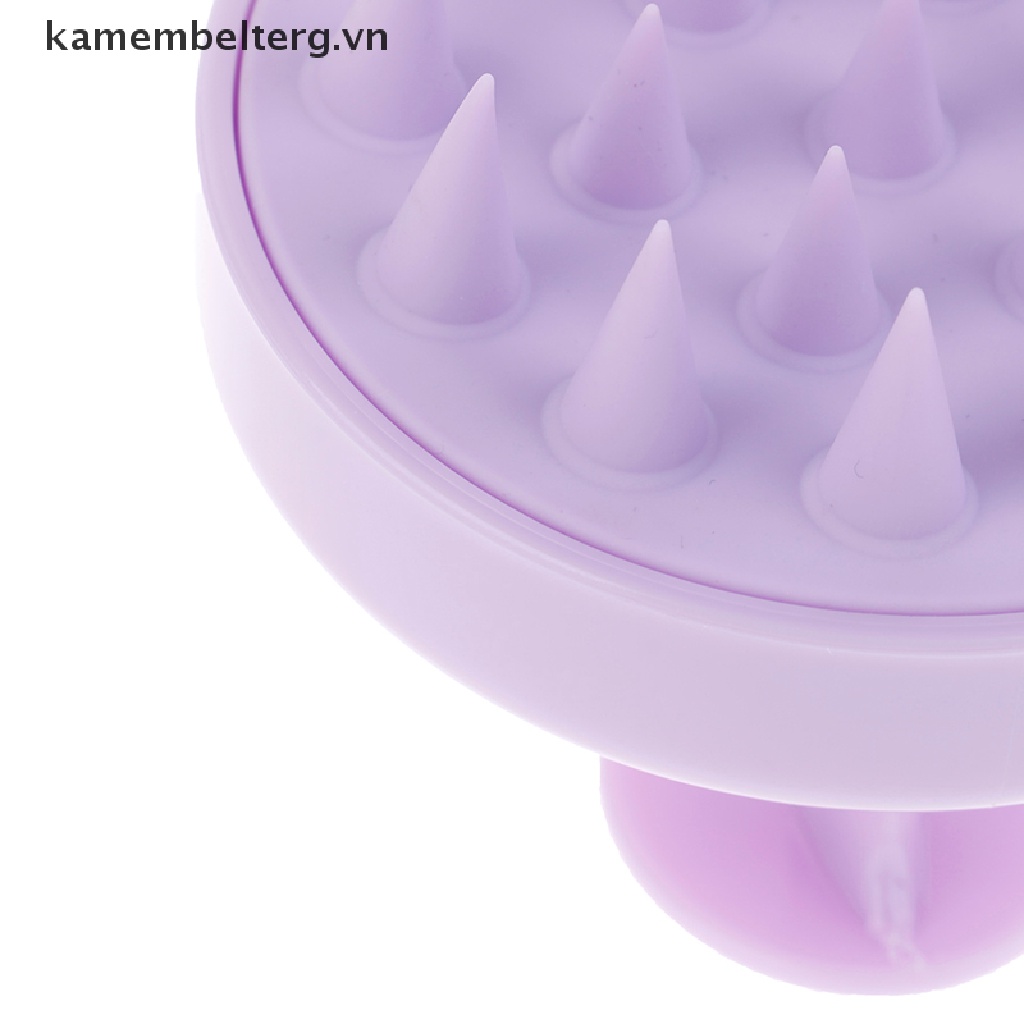 Kk Lược Silicone Mát Xa Da Đầu Khi Tắm Tiện Dụng