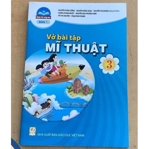 Sách - Vở bài tập Mĩ Thuật lớp 3 Bản 2 - Chân trời sáng tạo