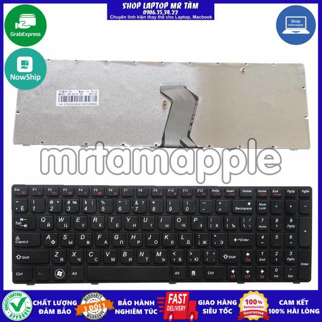 (KEYBOARD) BÀN PHÍM LAPTOP LENOVO Z560 dùng cho Ideapad B580 Z560 Z560A Z565 Z565A G570 G575 G770 G780