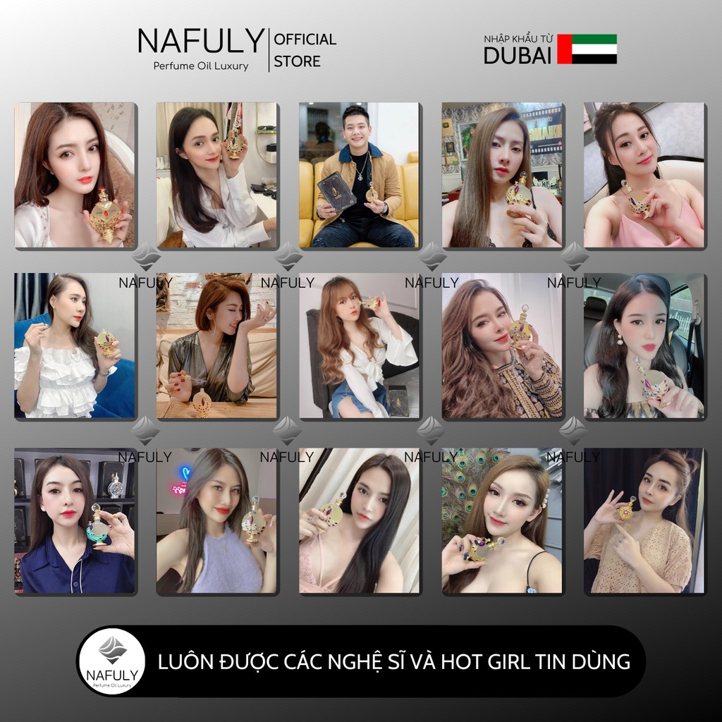 Tinh Dầu Nước Hoa Dubai Rabwa Rasasi Nội Địa Chính Hãng Cao Cấp Cho Nam Nữ Unisex Mùi Hương Thơm Sexy Giá Sỉ TPHCM 19ml