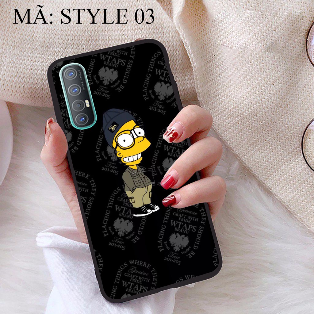 Ốp lưng Oppo Reno 3 Pro viền dẻo TPU BST Phong Cách Trẻ Trung