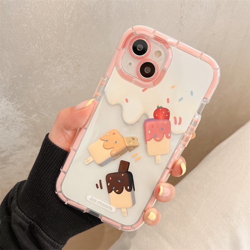 Ốp Điện Thoại Silicon Trong Suốt Chống Sốc Cho iPhone 14 13 12 11 Pro Max XS XR X