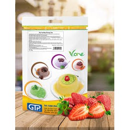 bột pudding dâu gia thịnh phát 1kg
