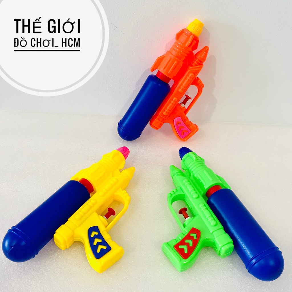 [MỚI- ZIZE 20 CM] Đồ chơi trẻ em súng bắn nước mini dễ thương dành cho bé đi bơi, tắm biển, phun nước
