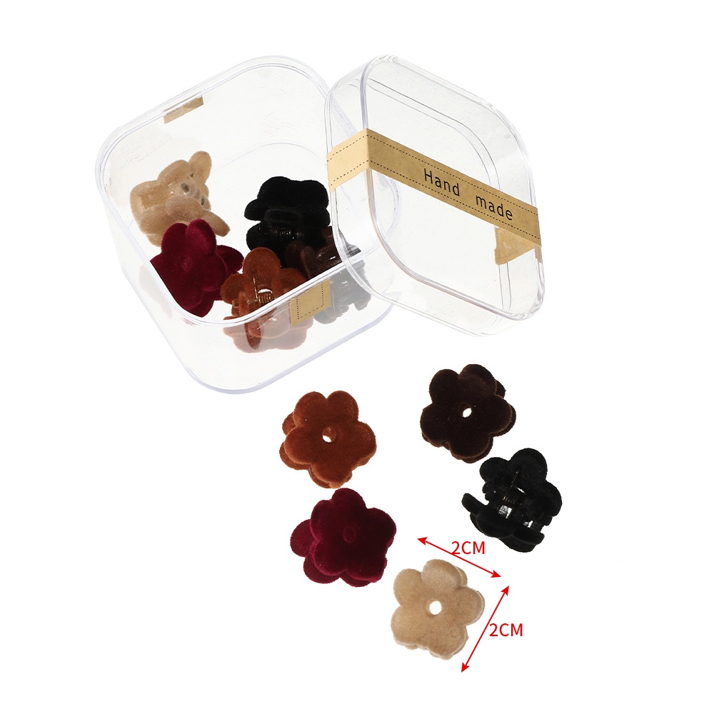 Set 10 kẹp tóc Haimeikang mini dễ thương