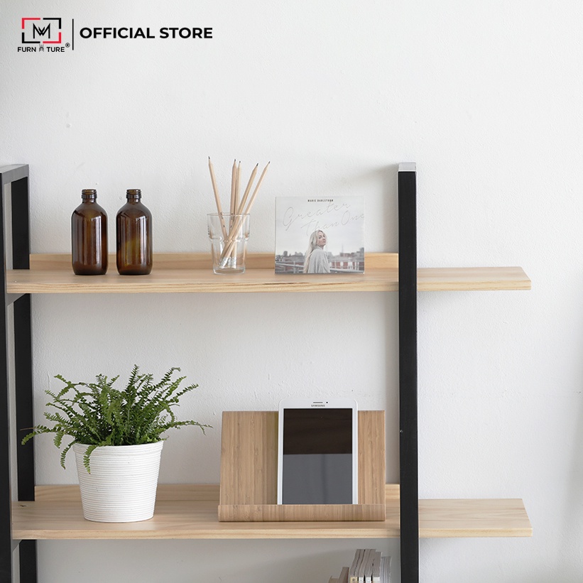 Kệ sách trang trí đa năng Hàn Quốc 345 tầng nhiều màu - B bookshelf - thương hiệu MW FURNITURE
