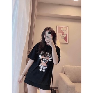 ANU707 - ÁO PHÔNG NỮ CỘC TAY NEVER STOP