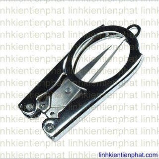 Kéo gấp xếp mini nhỏ gọn du lịch móc khoá _LKTP
