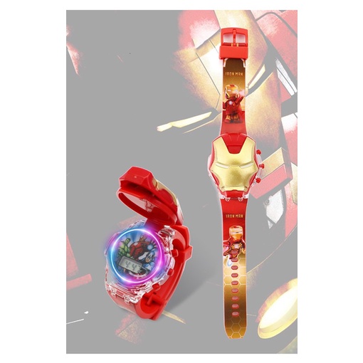 Đồng hồ đeo tay hình nhân vật hoạt hình thời trang cho bé nhiều kiểu tùy chọn