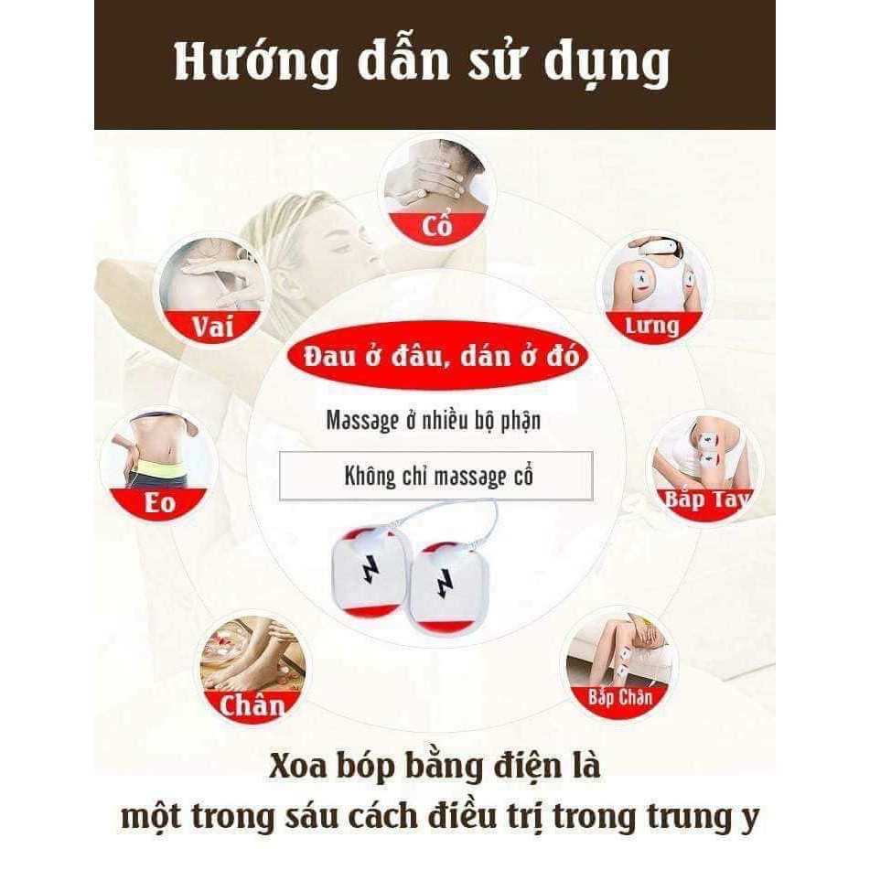 chuyên sỉ Máy Massage Cổ Cảm Ứng Xung Điện Từ 3D Thông Minh KL-5830
