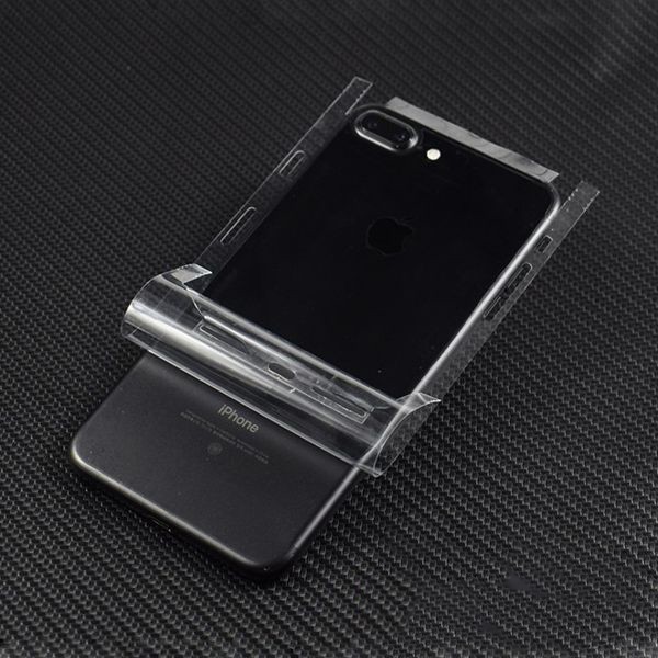 IPHONE 7PLUS/8PLUS DÁN FILM PPF TRONG SUỐT FULL LƯNG VÀ VIỀN