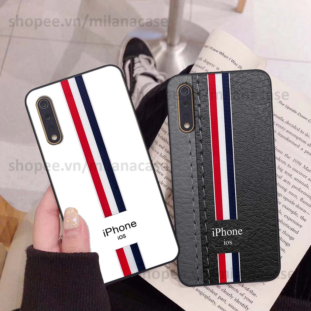 Ốp Vivo S1 / S1 Pro in giả da phong cách thể thao, cá tính, thời trang