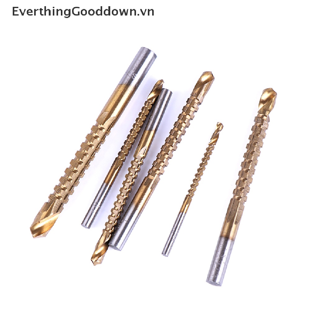 Everthinggooddown Set 6 Mũi Khoan hss Phủ Titan