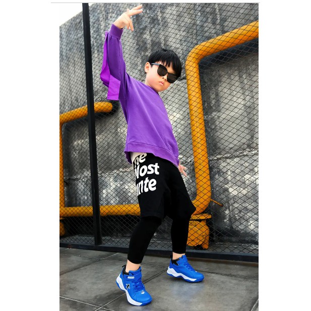 [Mã FACBGO245 giảm 10K đơn bất kì] Giày Thể Thao Chơi Bóng Rổ Ngoài Trời Dành Cho Bé Trai | BigBuy360 - bigbuy360.vn