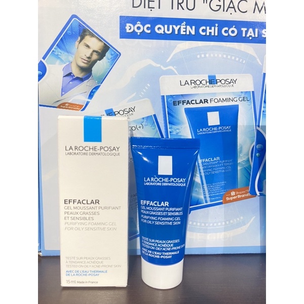 GEL RỬA MĂT LA ROCHE POSAY