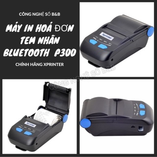 Máy In Hoá Đơn Xprinter XP P300 – Máy In Bill Kiôt Việt, Sapo, Viettel Pay, tem nhãn Bluetooth K57 cho Android+IOS