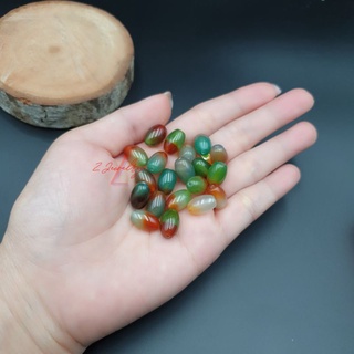 3 hạt đá hạt gạo tứ quý tự nhiên DIY