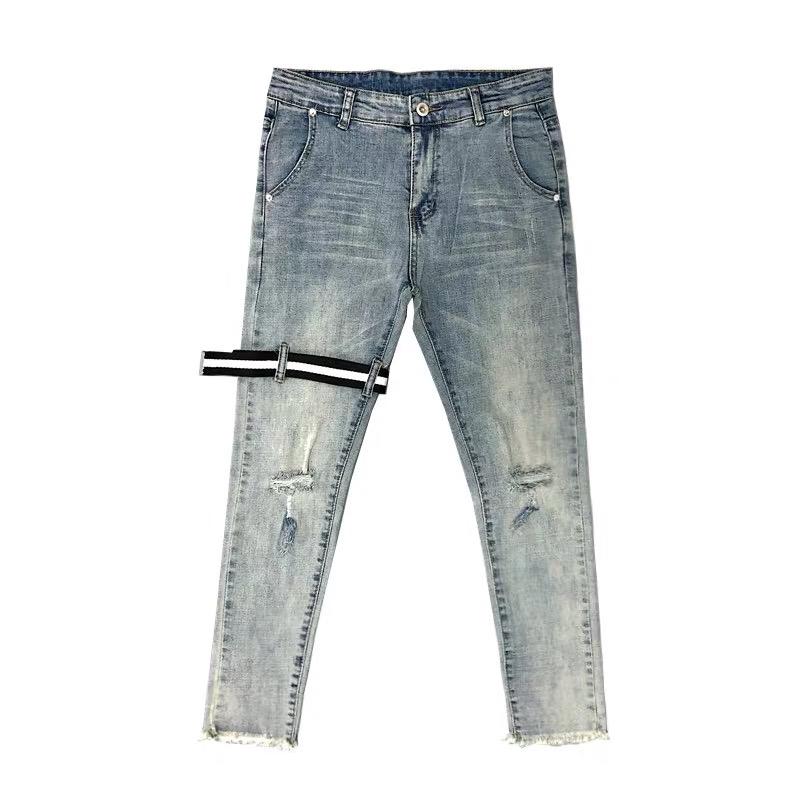 Quần jeans kèm đai Q286