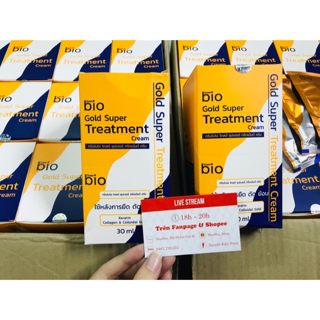 [HCM SỈ ] Ủ tóc Bio Gold Super Treatment Thái Lan chính hãng | BigBuy360 - bigbuy360.vn