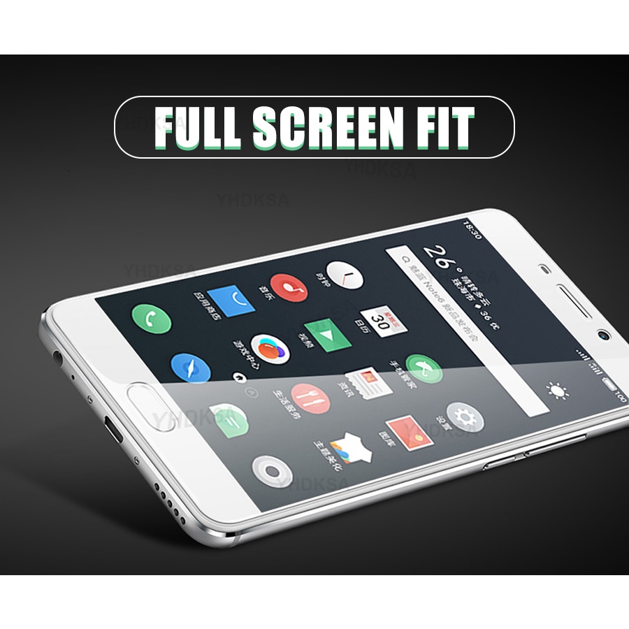 Kính Cường Lực 9D Bảo Vệ Toàn Màn Hình Cho Meizu C9 Pro M8 Lite M6S M6T M6 Note 8 9 16 16S 16XS 16T 16th