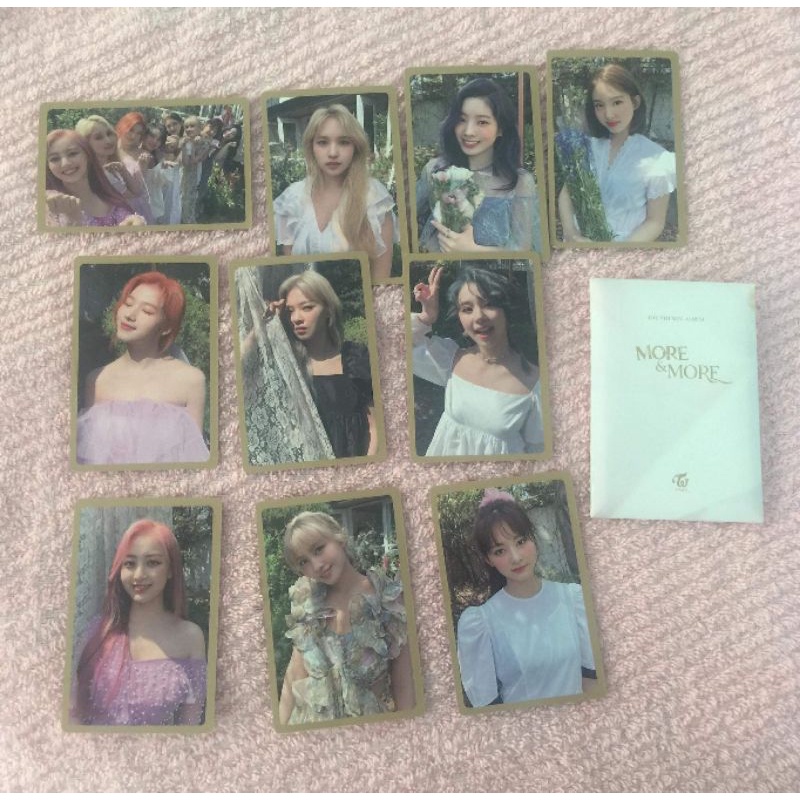Set cạc pre Twice m&m (mô tả)