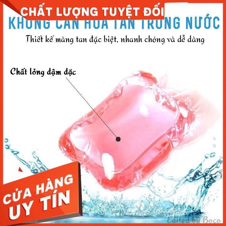 Viên Giặt Xả Quần Áo 2in1 Hộp 30 Viên