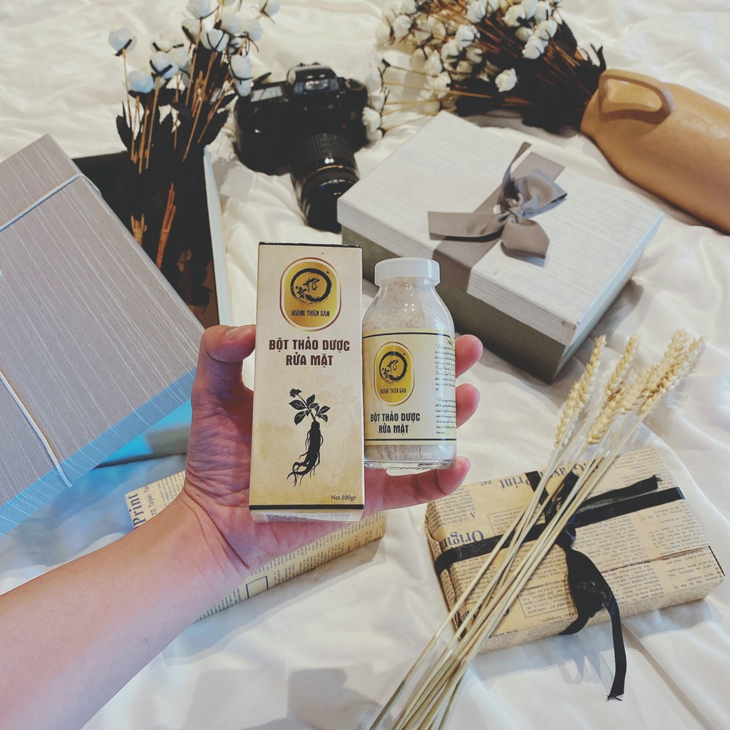 Bột Thảo Dược Rửa Mặt Hoàng Thiên Sâm