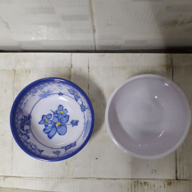 Chén mắm meca trắng hoặc bông