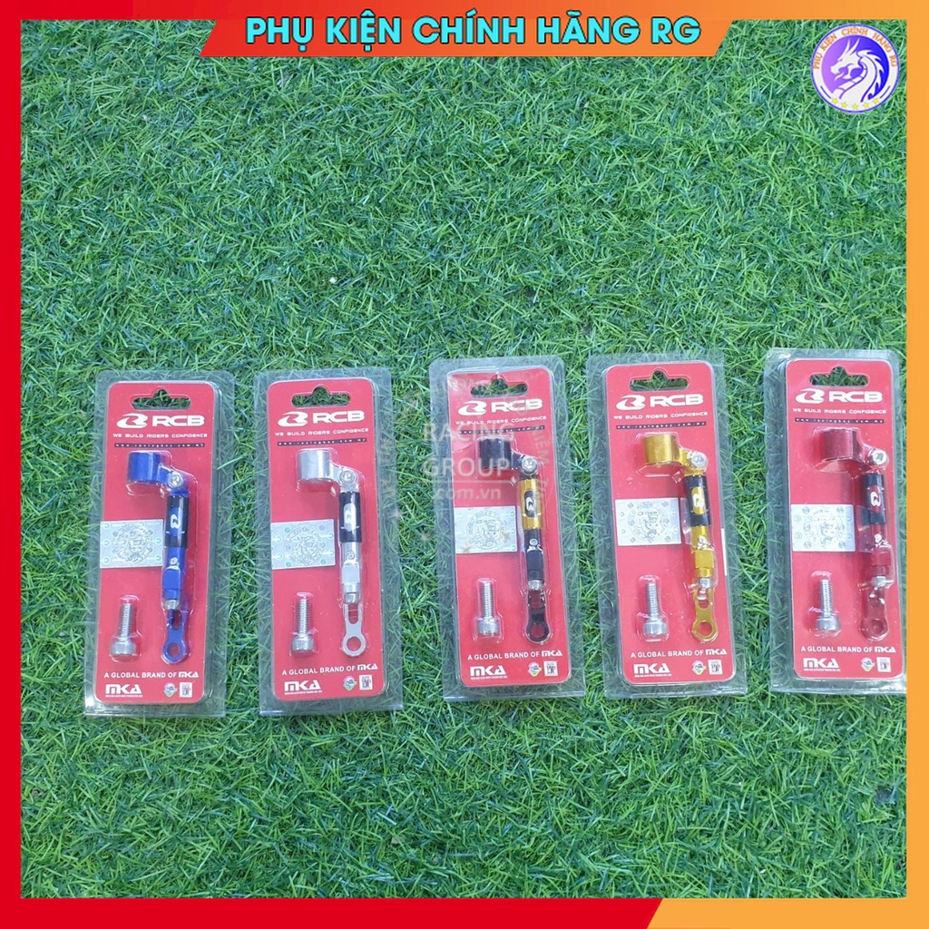 Pát gắn bình dầu xe máy RCB từ nhôm CNC cao cấp hàng chính hãng