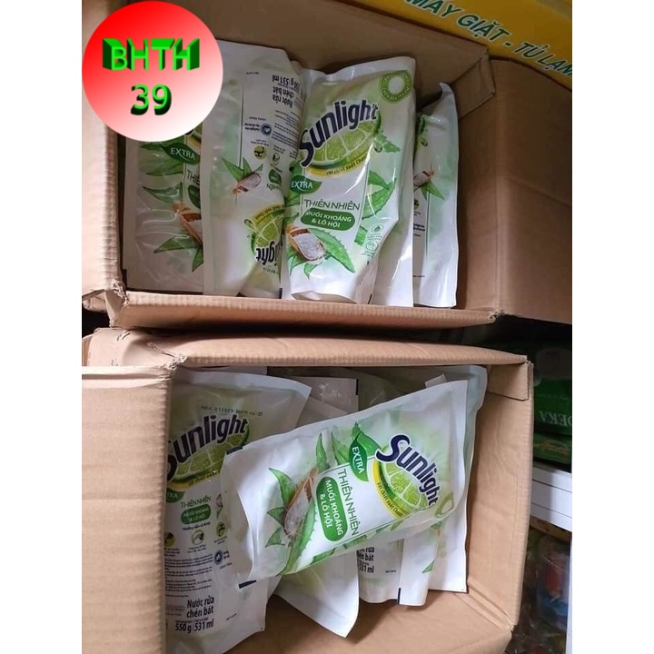 Nước Rửa Chén Sunlight Thiên Nhiên Túi 550g