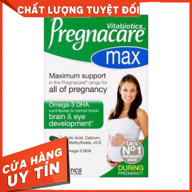 Vitamin Bà Bầu Pregnacare Max 84v [DATE MỚI]