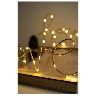 Đèn chữ trang trí chữ Home - Love