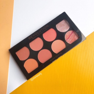 Bill UK - Bảng phấn má hồng tone cam Makeup Revolution Hot Spice
