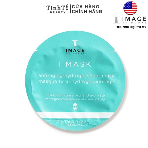 Mặt nạ sinh học chống lão hóa Image Skincare I Mask Anti - Aging Hydrogel Sheet Mask 1 miếng 17g