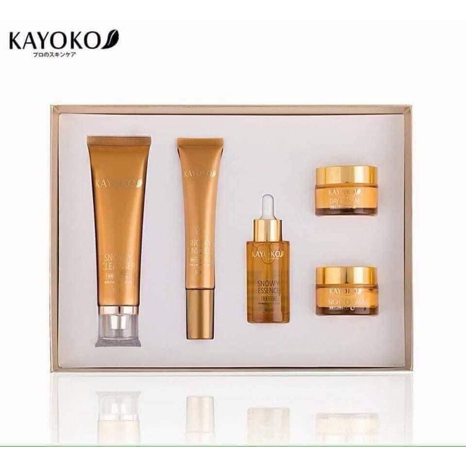 Bộ kem Kayoko Vàng 5sp Chính Hãng Nhật