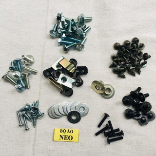 FULL BỘ ỐC DÀN ÁO DÀNH CHO XE HONDA FUTURE NEO CAO CẤP MỚI KENG XÀ BENG