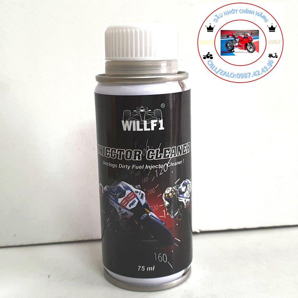 VỆ SINH KIM PHUN BUỒNG ĐỐT WILLF1 INJECTOR CLEANER 75ML